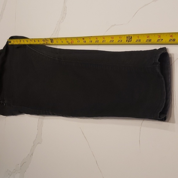 ZARA Denim Pants Women's 42 Skinny Stretch Black - Picture 11 of 14